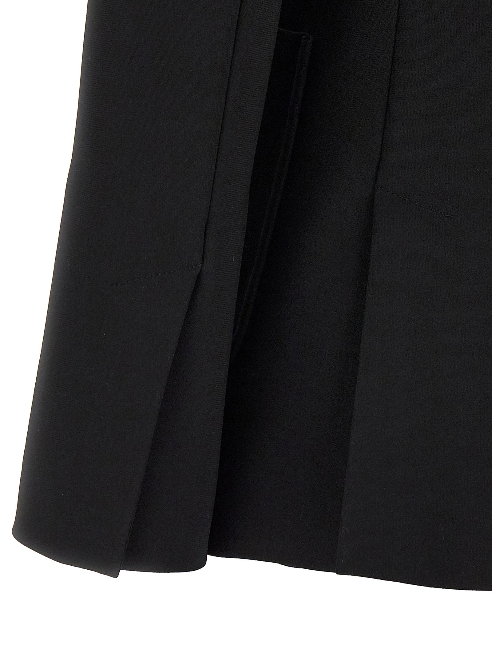 Black Viscose Blazer