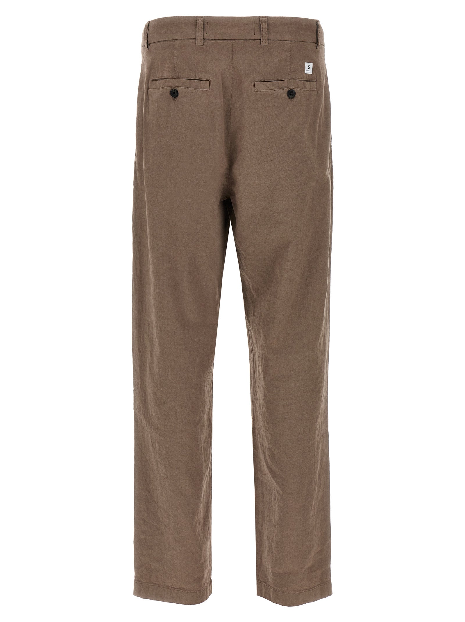 Brown Linen Pants