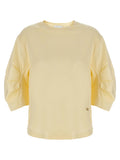 Beige Cotton T-Shirt
