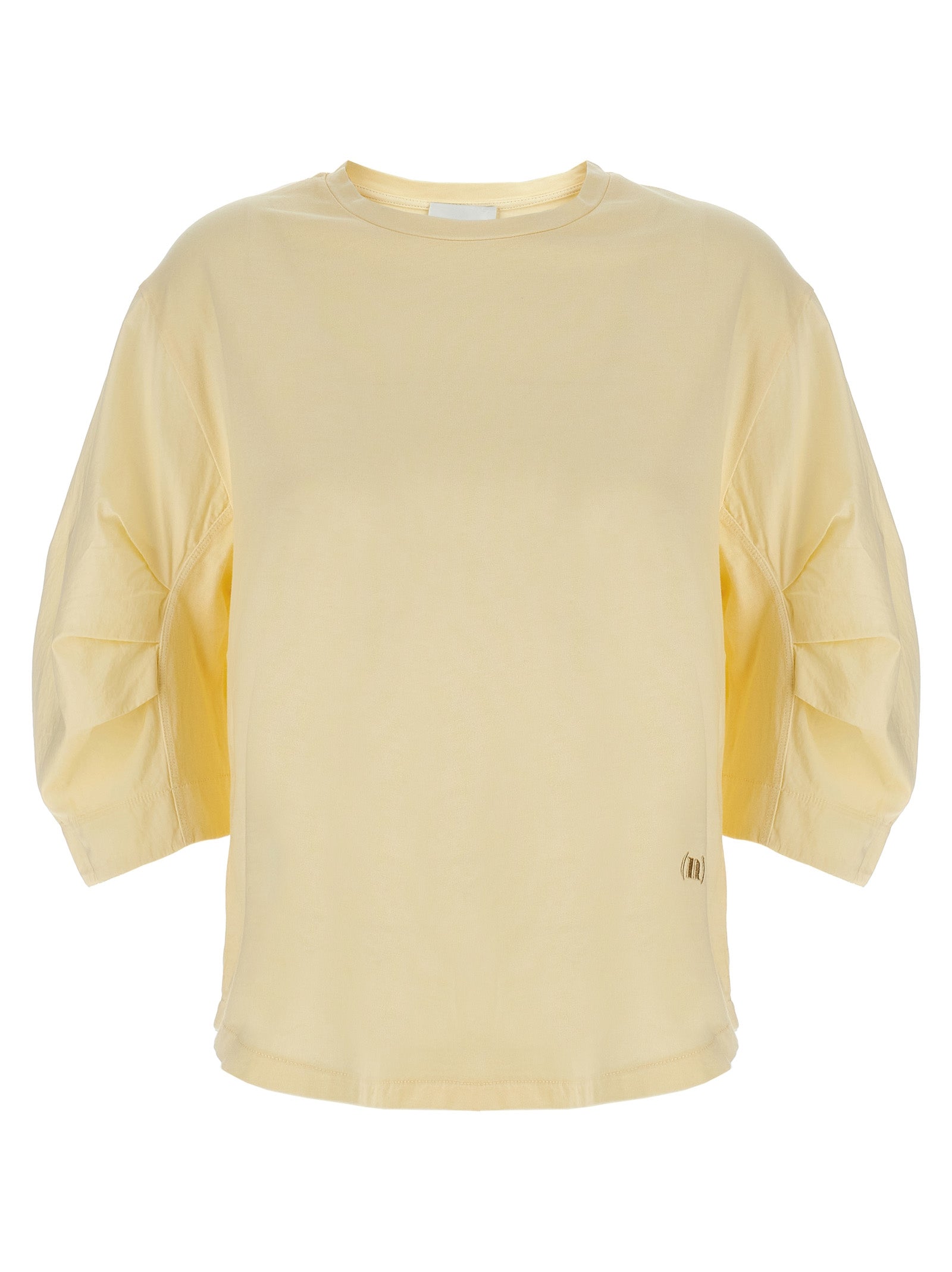 Beige Cotton T-Shirt