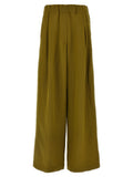 Bicolor Wool Casual Pants