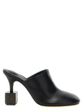 Black Lamb Leather High Heel Pumps