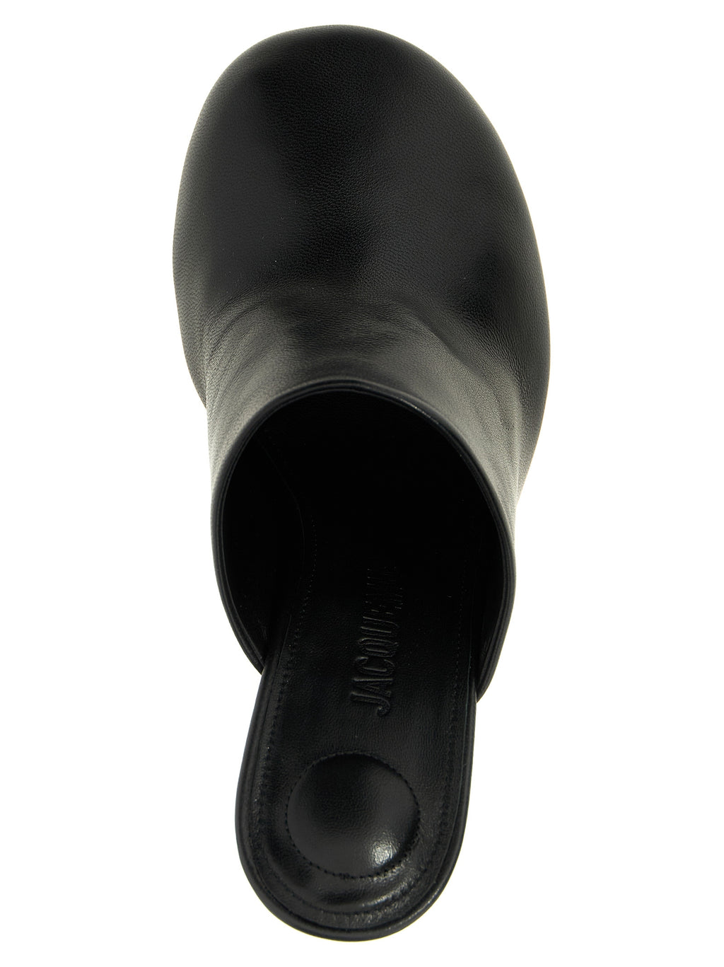 Black Lamb Leather High Heel Pumps