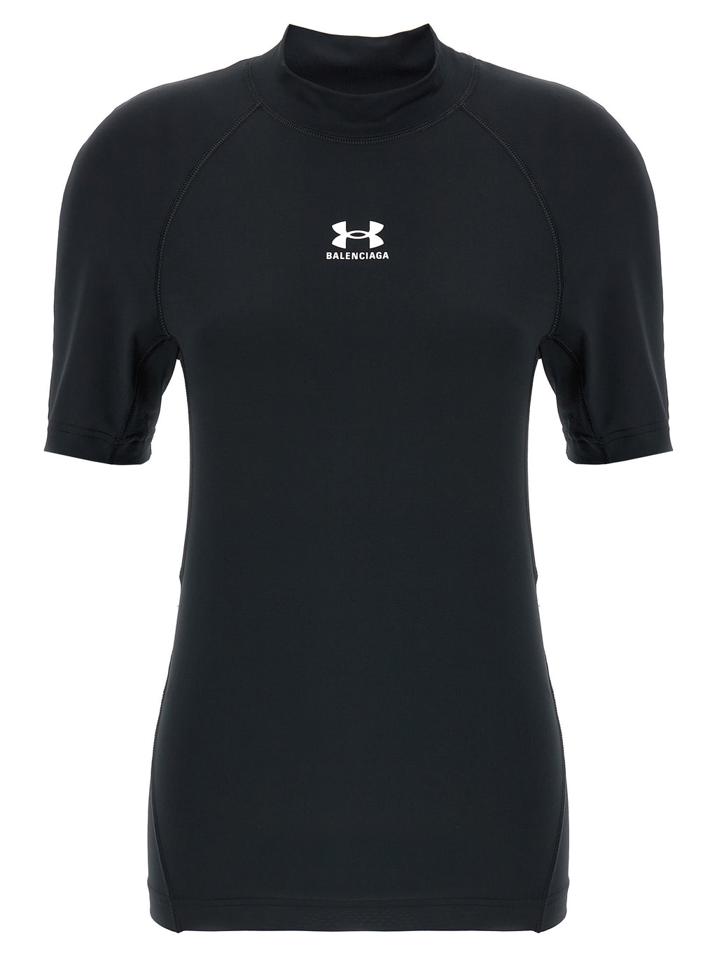 Black Polyester T-Shirt