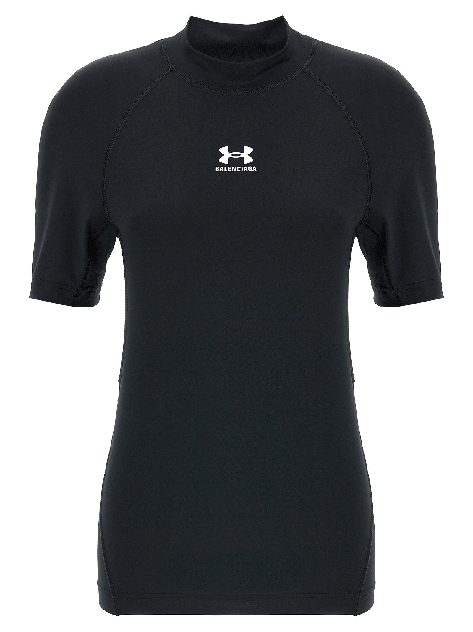 Black Polyester T-Shirt