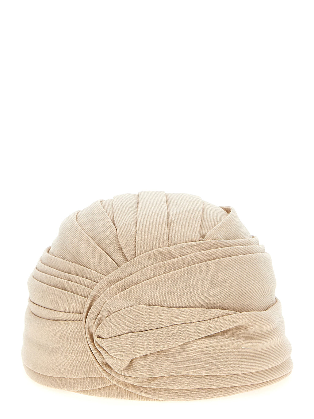 Beige Virgin Wool Hat