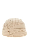 Beige Virgin Wool Hat