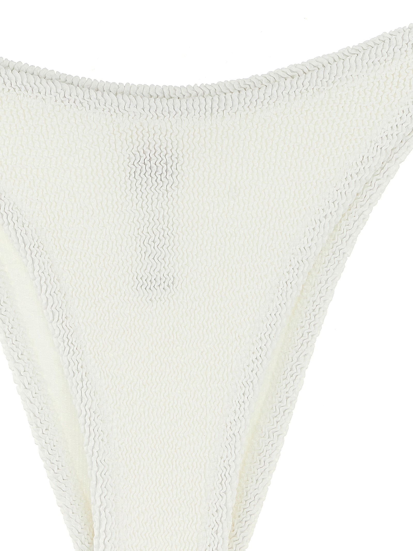 White Polyamide Swim Briefs