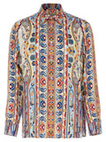 Multicolor Viscose Blouse