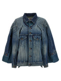Blue Cotton Denim Jacket