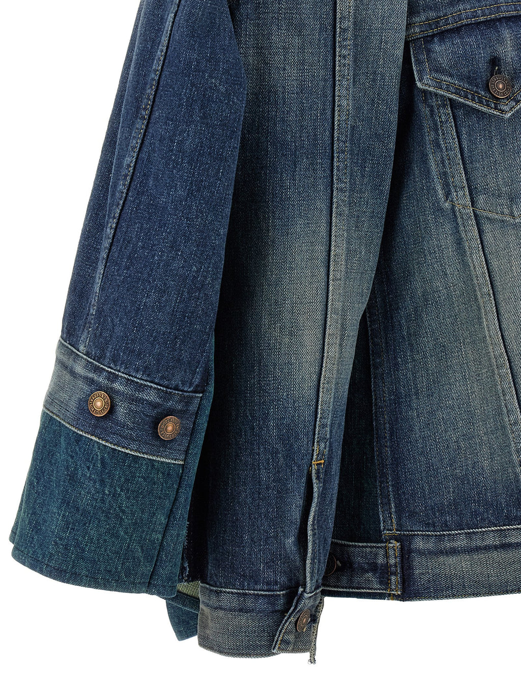 Blue Cotton Denim Jacket