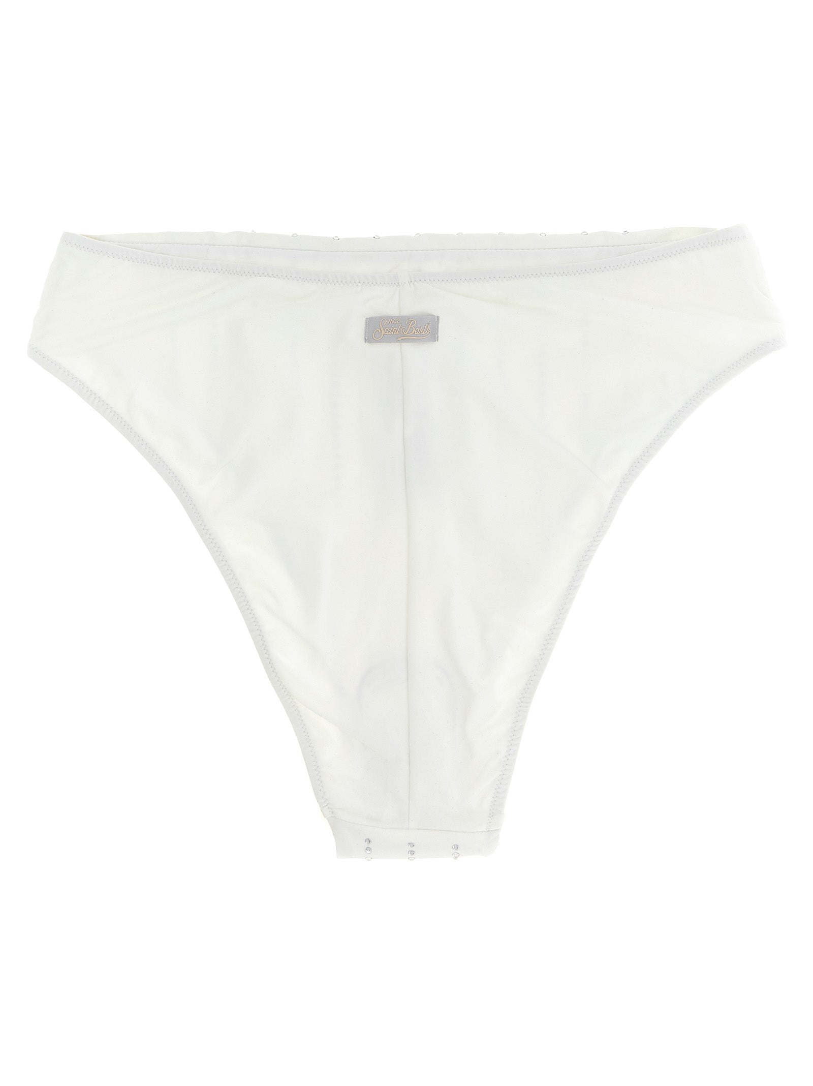 White Polyamide Bikini