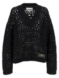 Black Cotton Cardigan