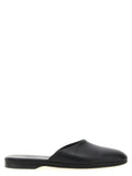 Black Calfskin Mules