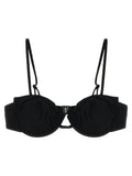 Black Viscose Bikini