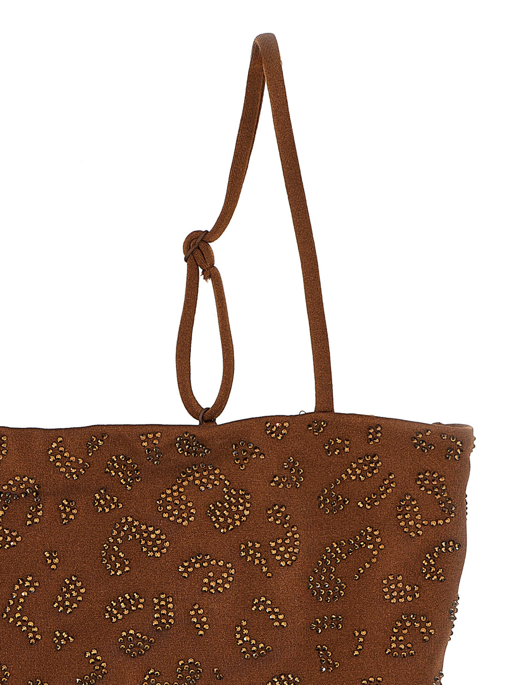 Brown Polyester Bikini