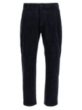 Blue Cotton Chino Pants