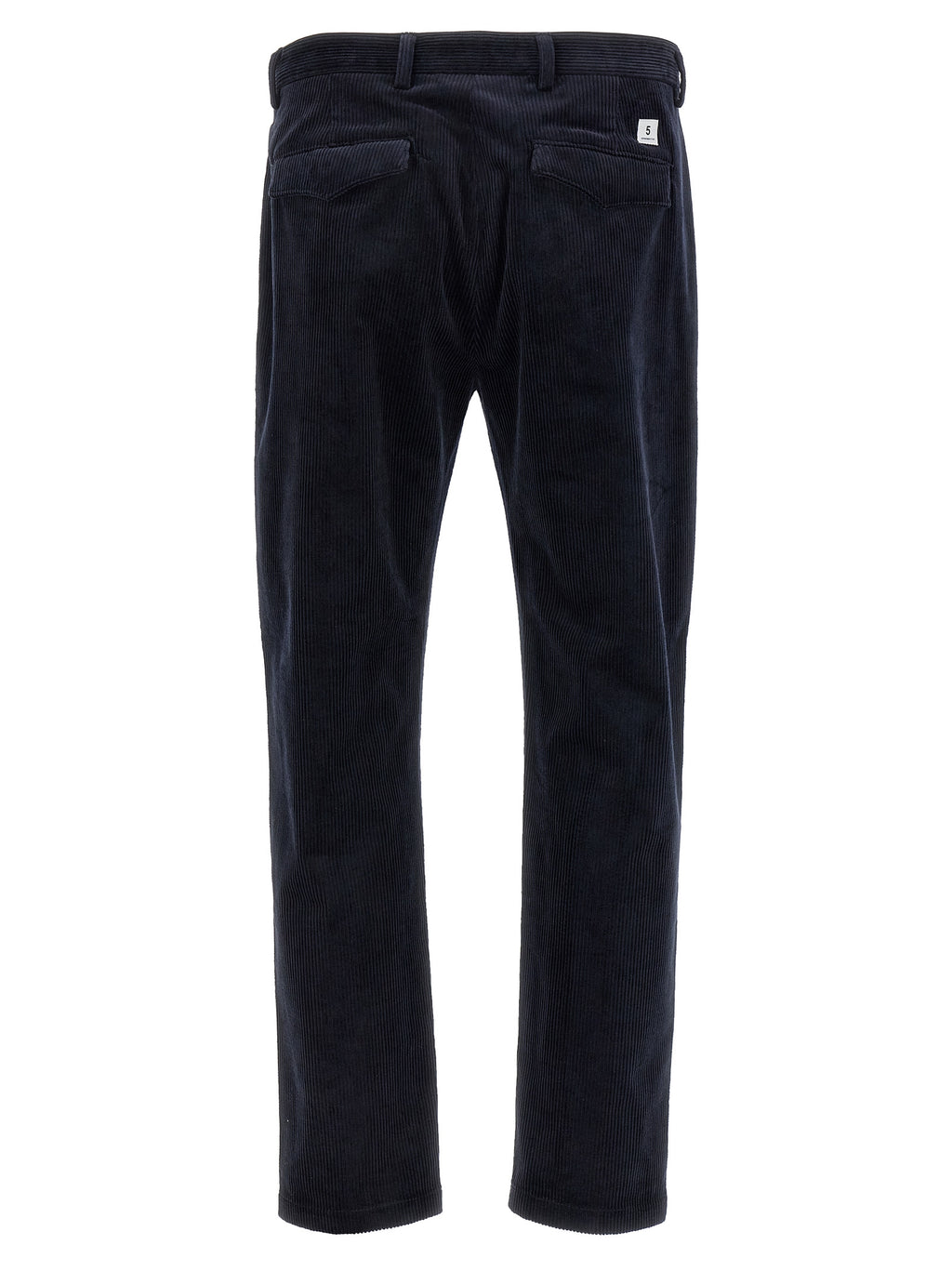 Blue Cotton Chino Pants