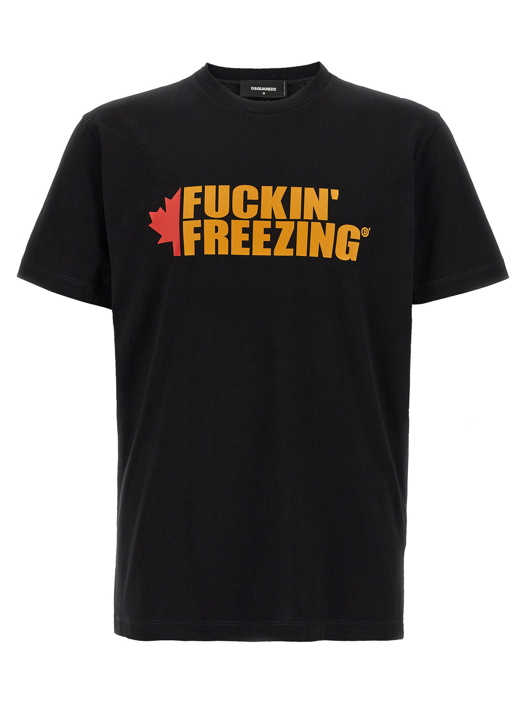Black Cotton T-Shirt