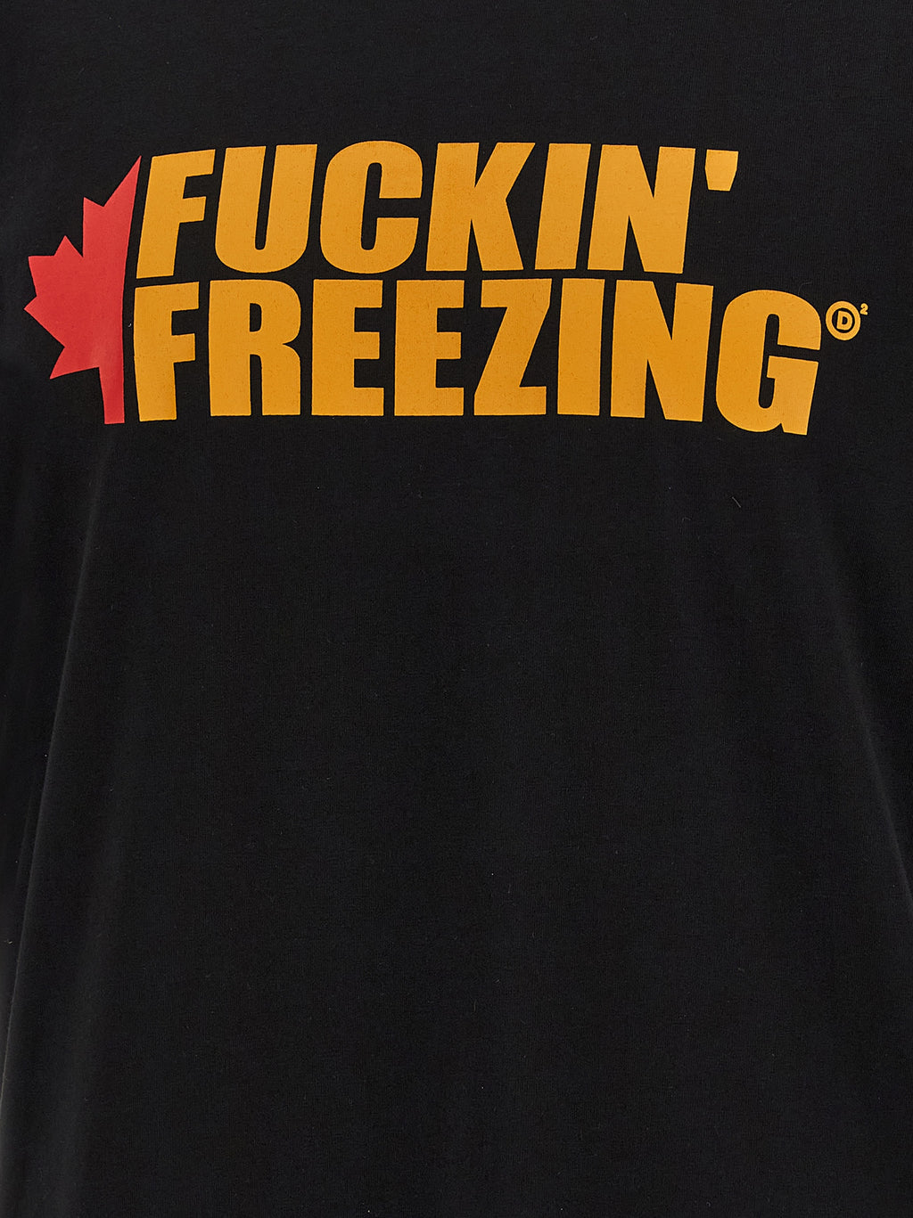 Black Cotton T-Shirt