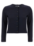 Blue Viscose Cardigan