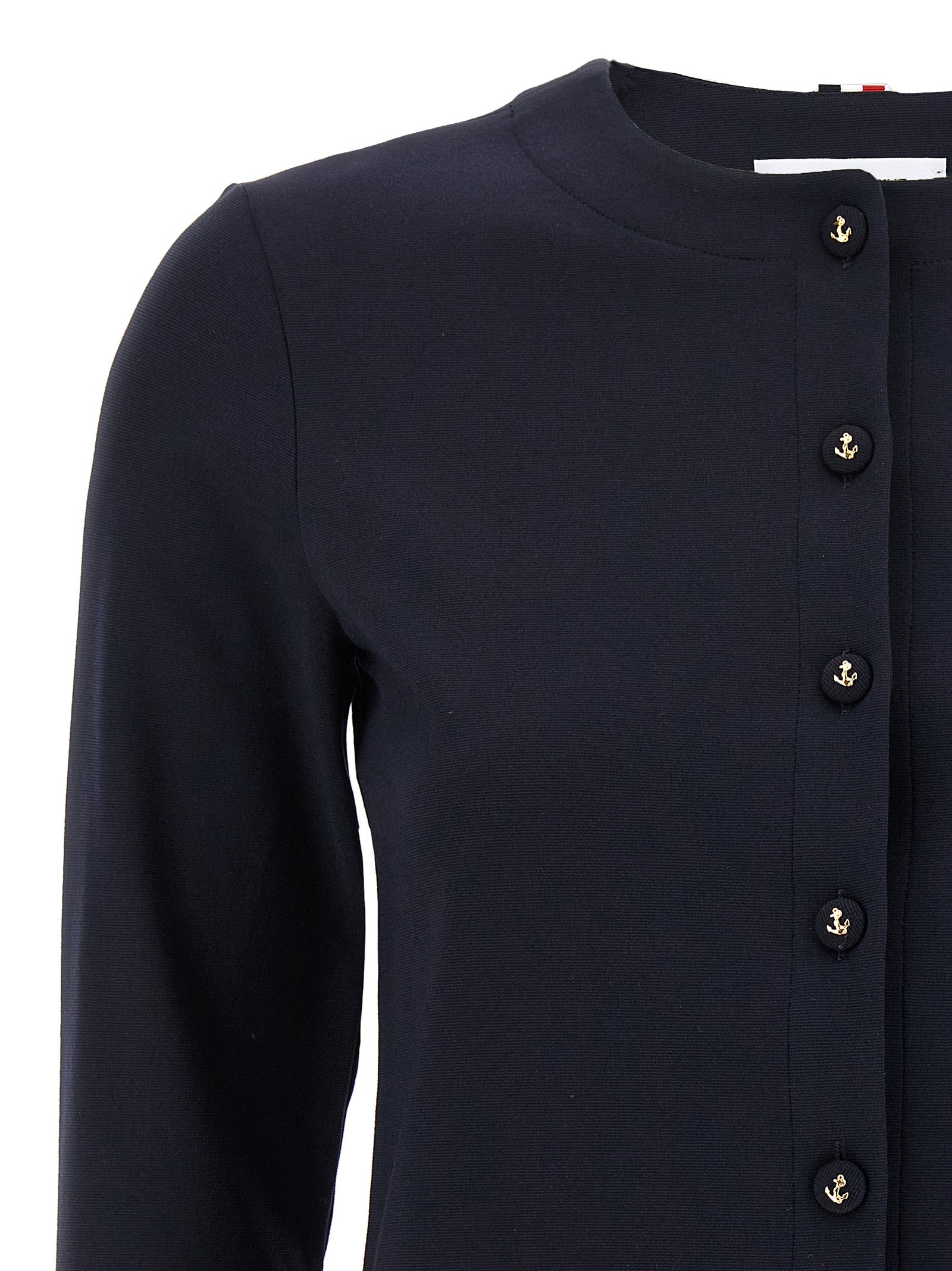 Blue Viscose Cardigan