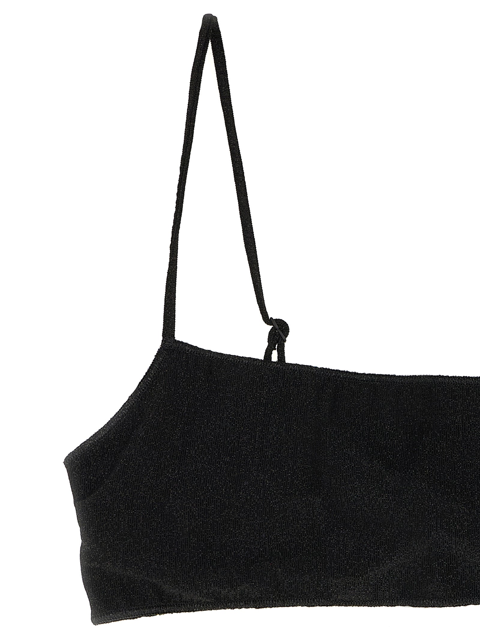 Black Viscose Bikini