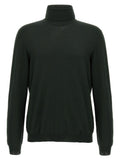 Bicolor Virgin Wool Cardigan