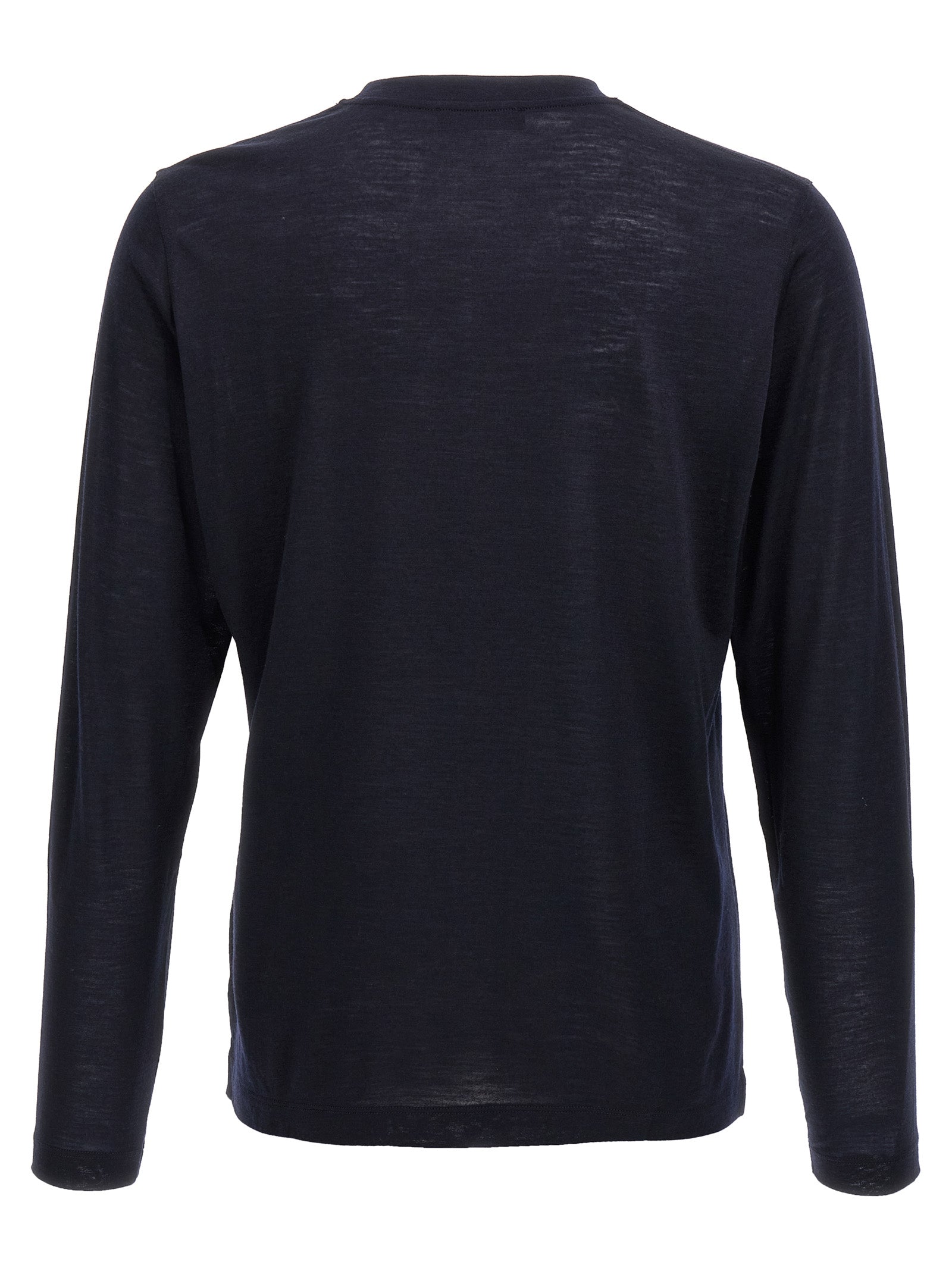 Blue Virgin Wool Sportswear