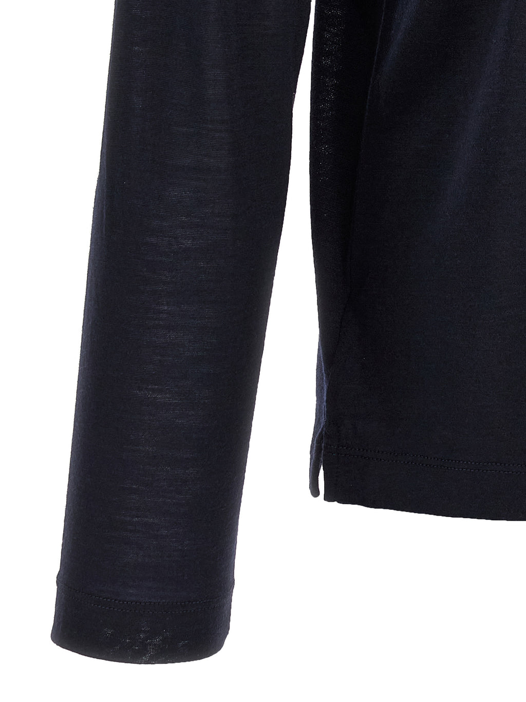 Blue Virgin Wool Sportswear