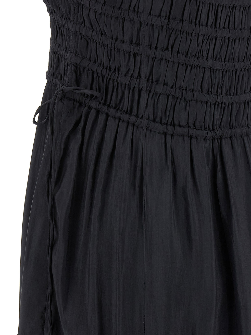 Gray Viscose Long Dress