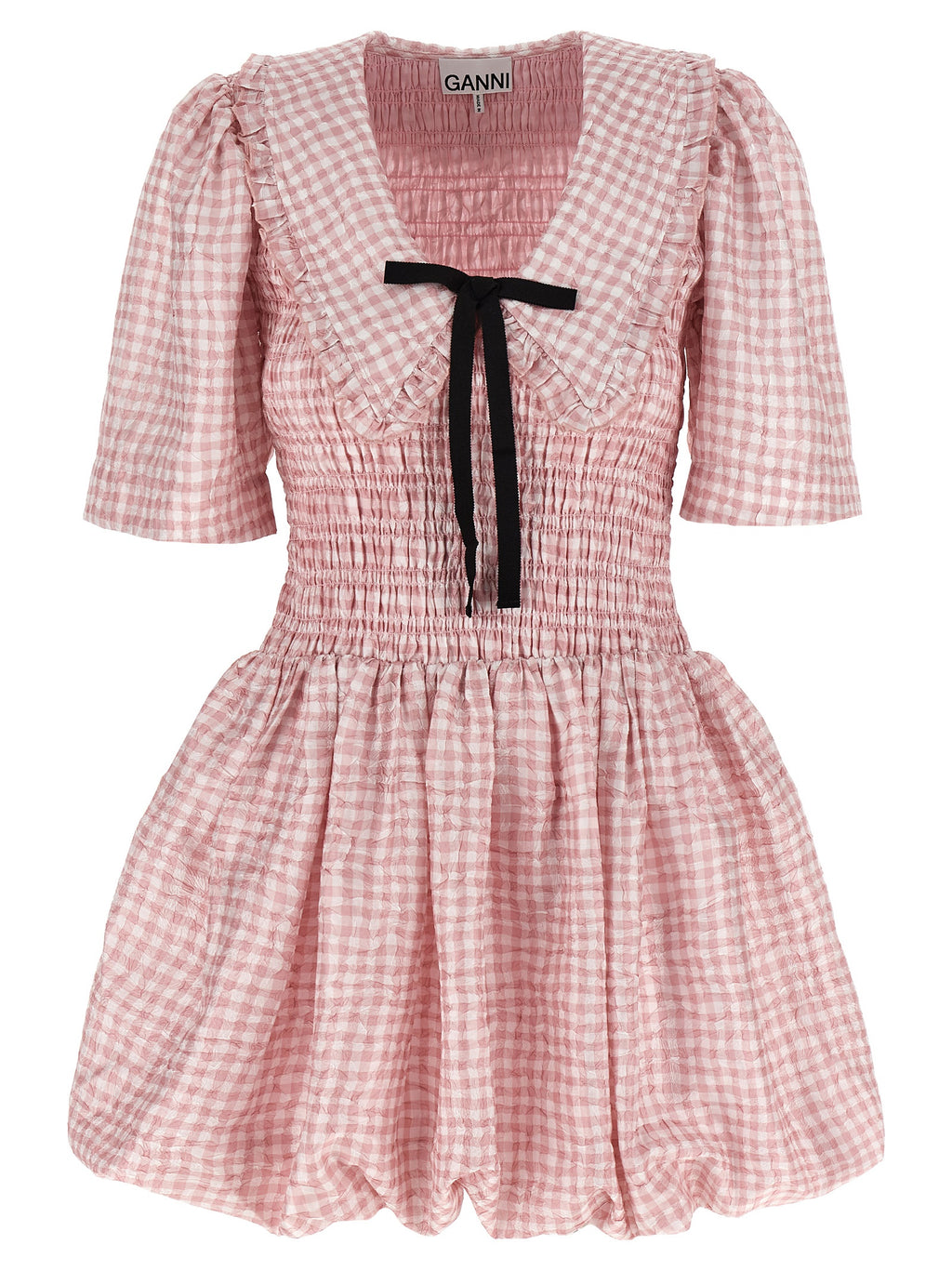 Multicolor Polyester Short Dress