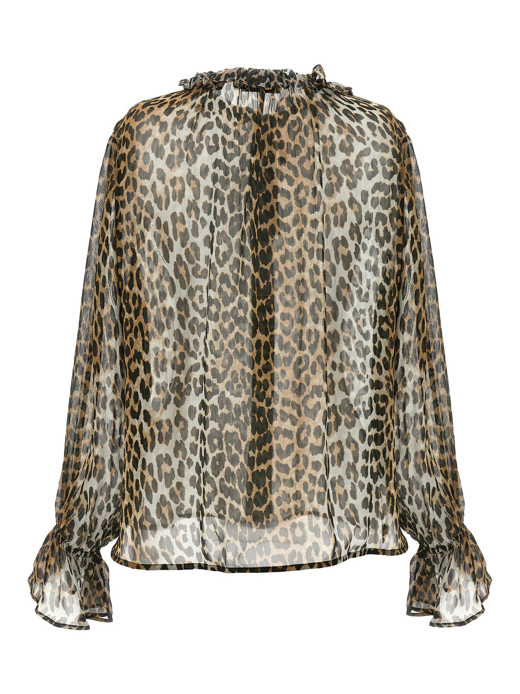 Brown Viscose Blouse