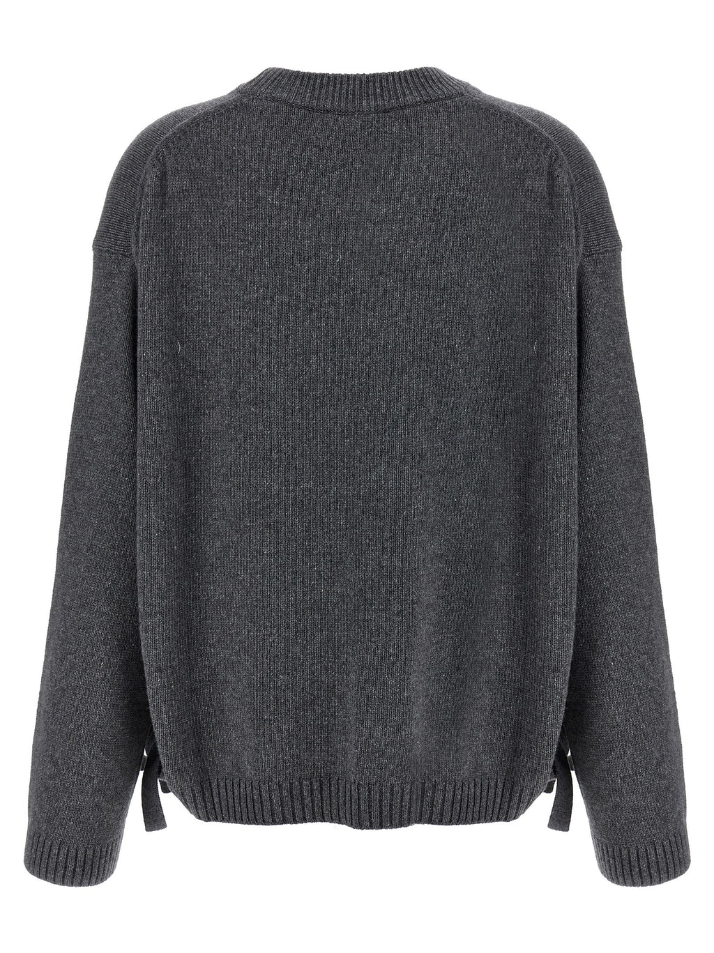 Gray Wool Cardigan