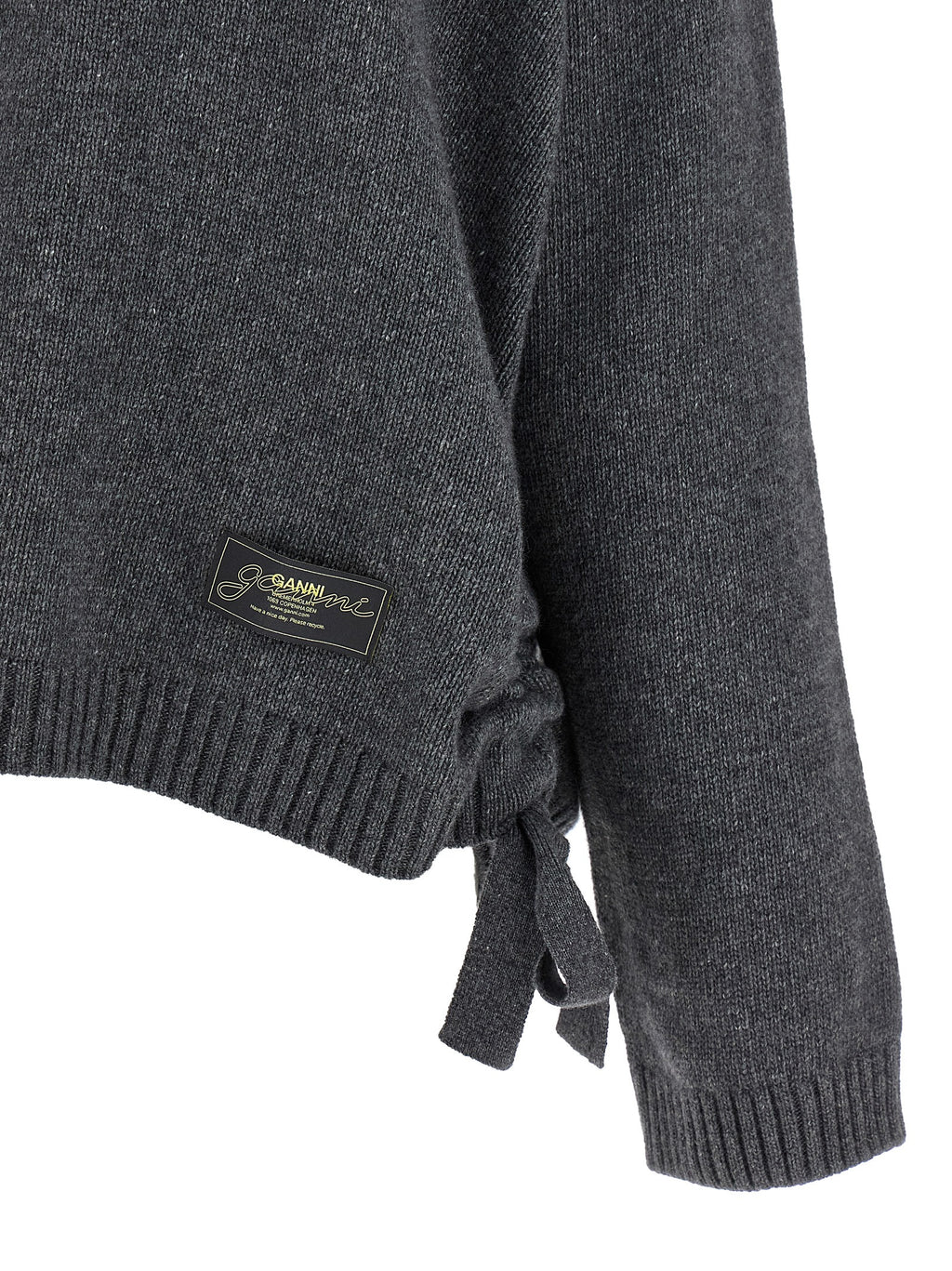 Gray Wool Cardigan