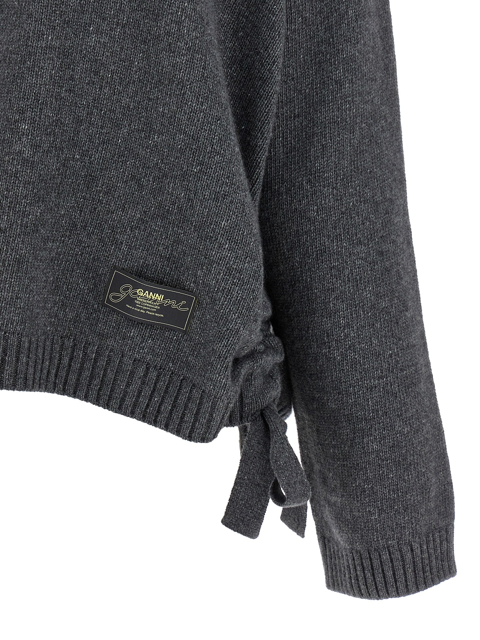 Gray Wool Cardigan