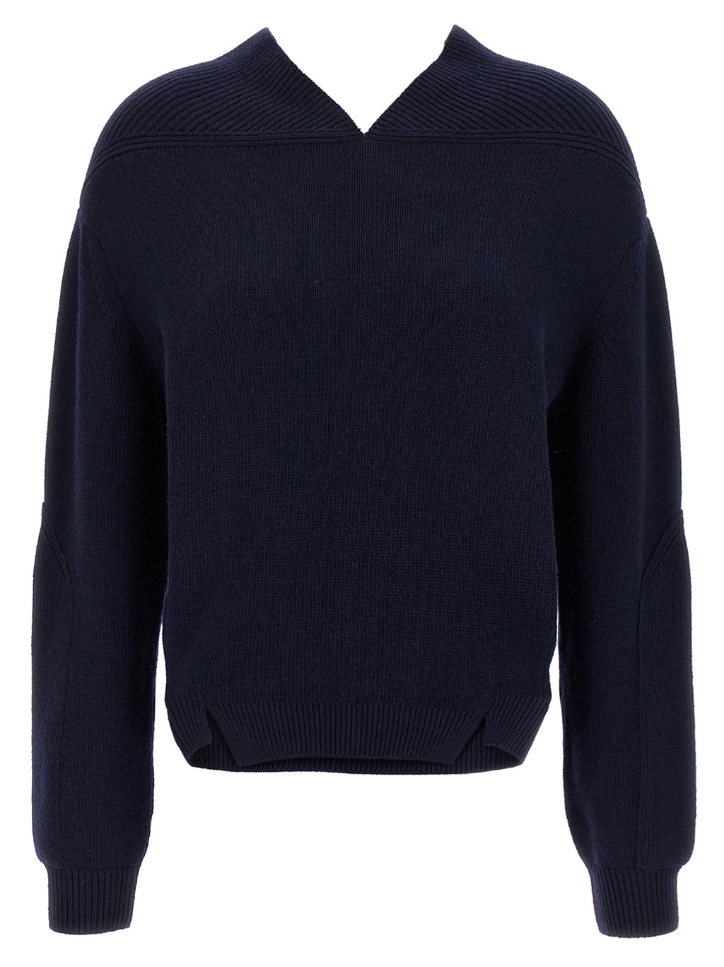 Blue Wool Cardigan
