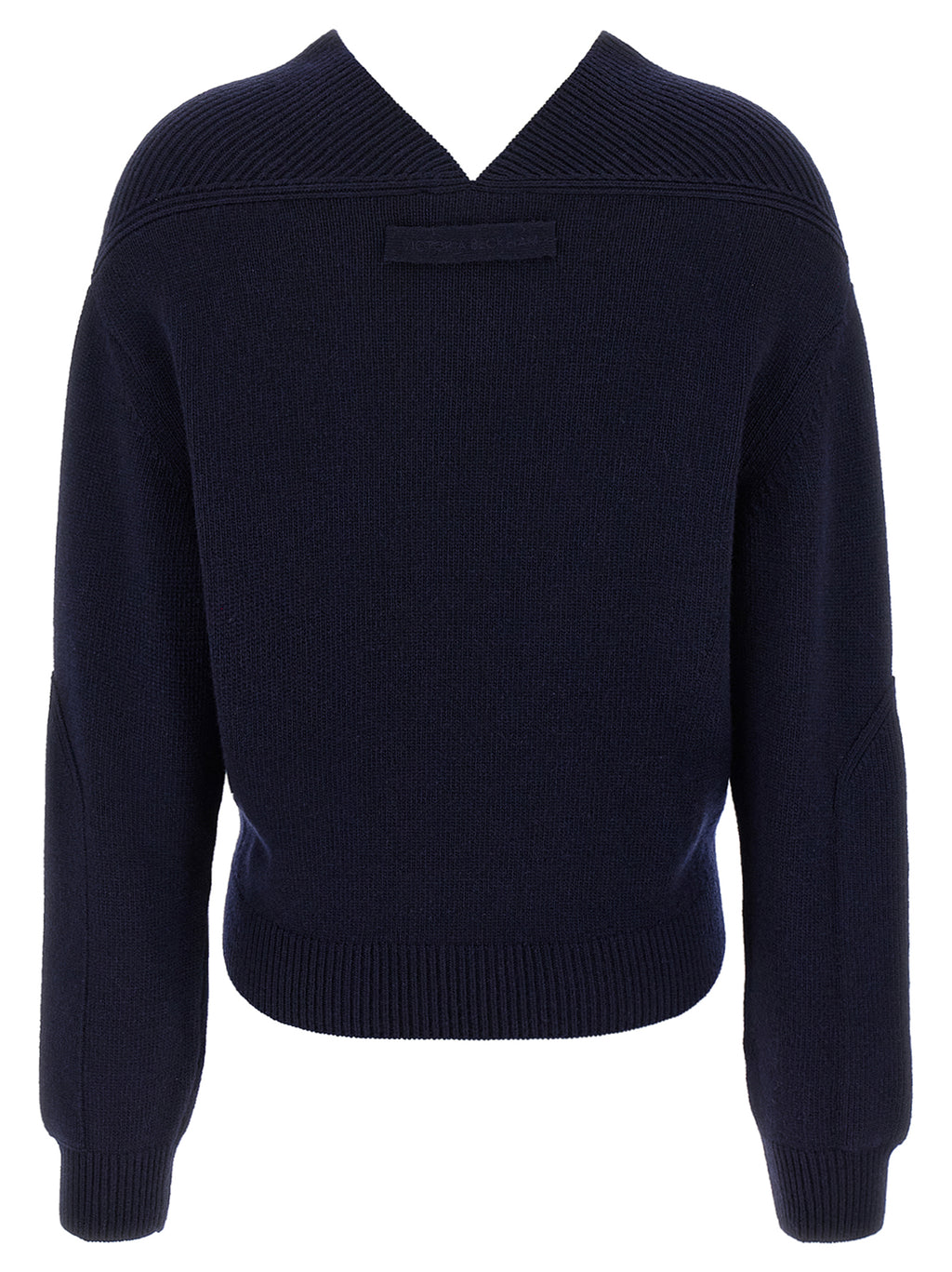 Blue Wool Cardigan