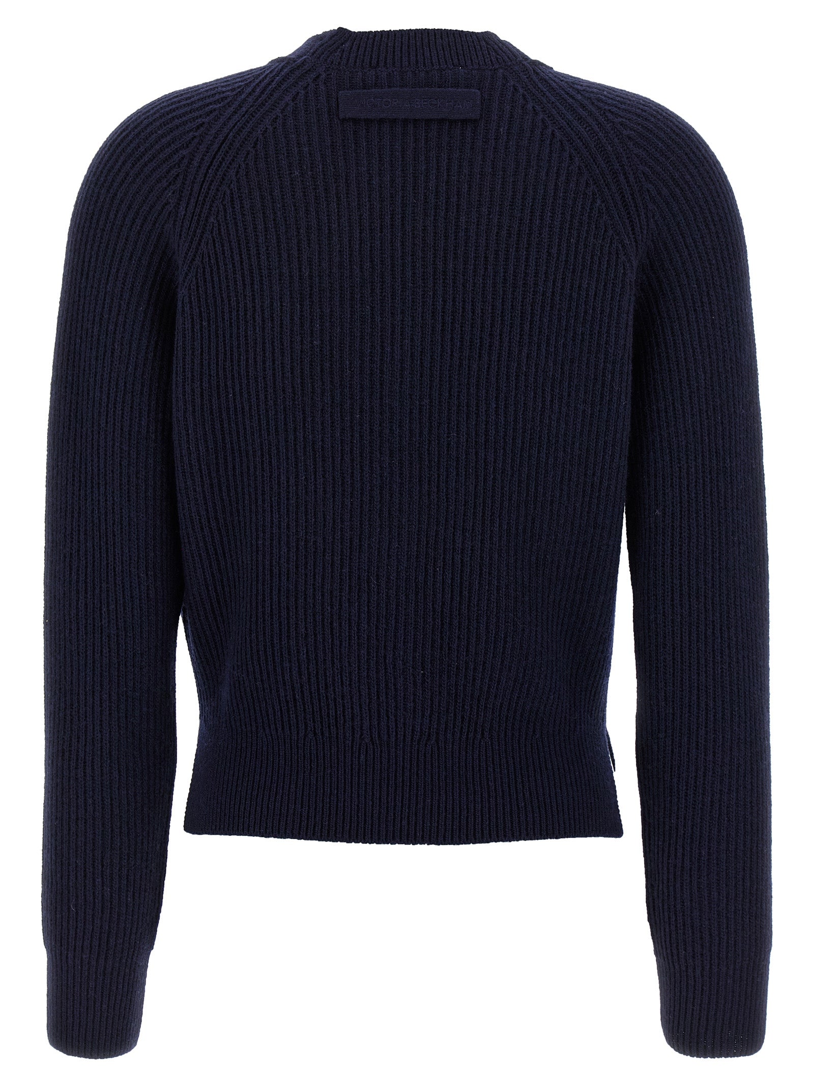 Blue Wool Cardigan