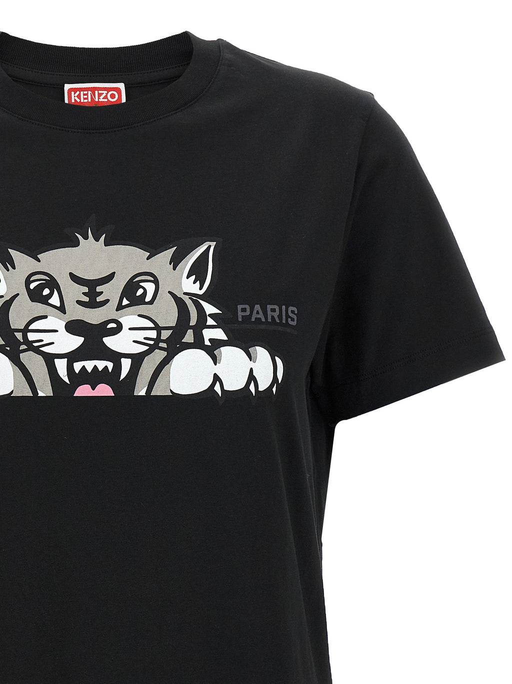 Black Cotton T-Shirt
