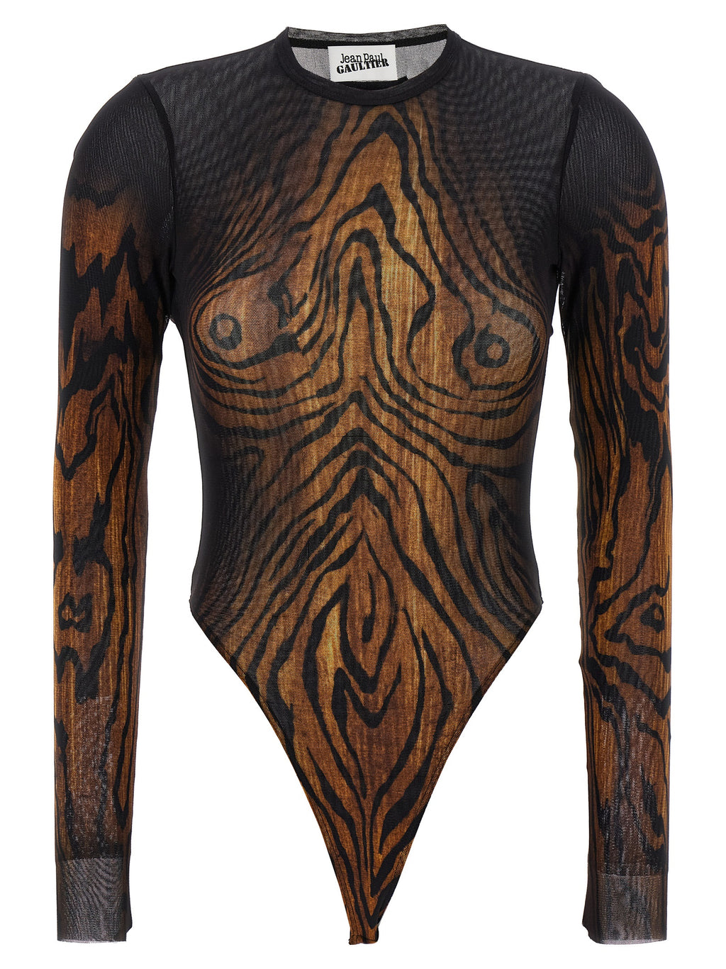 Multicolor Polyamide Bodysuit