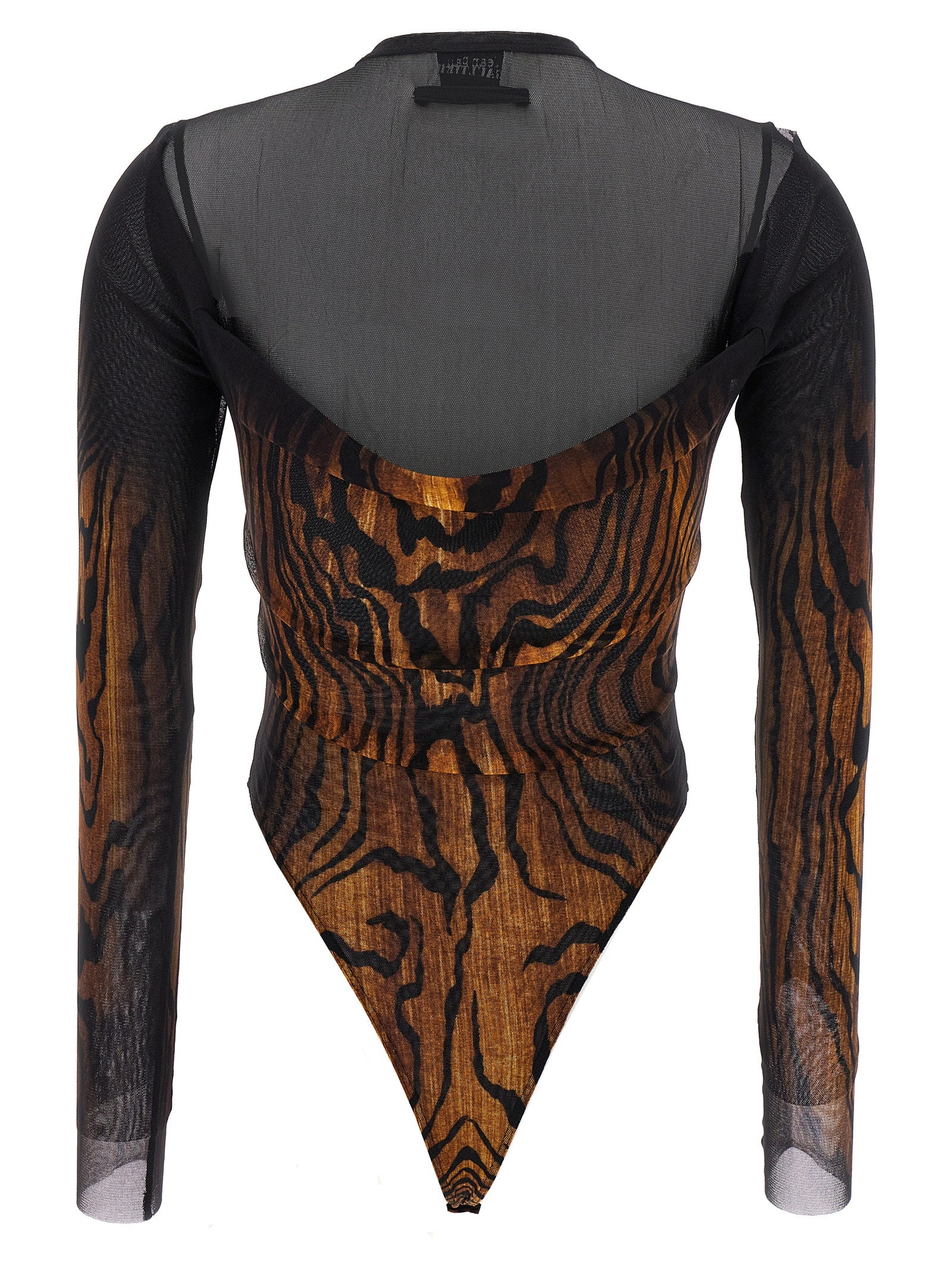 Multicolor Polyamide Bodysuit