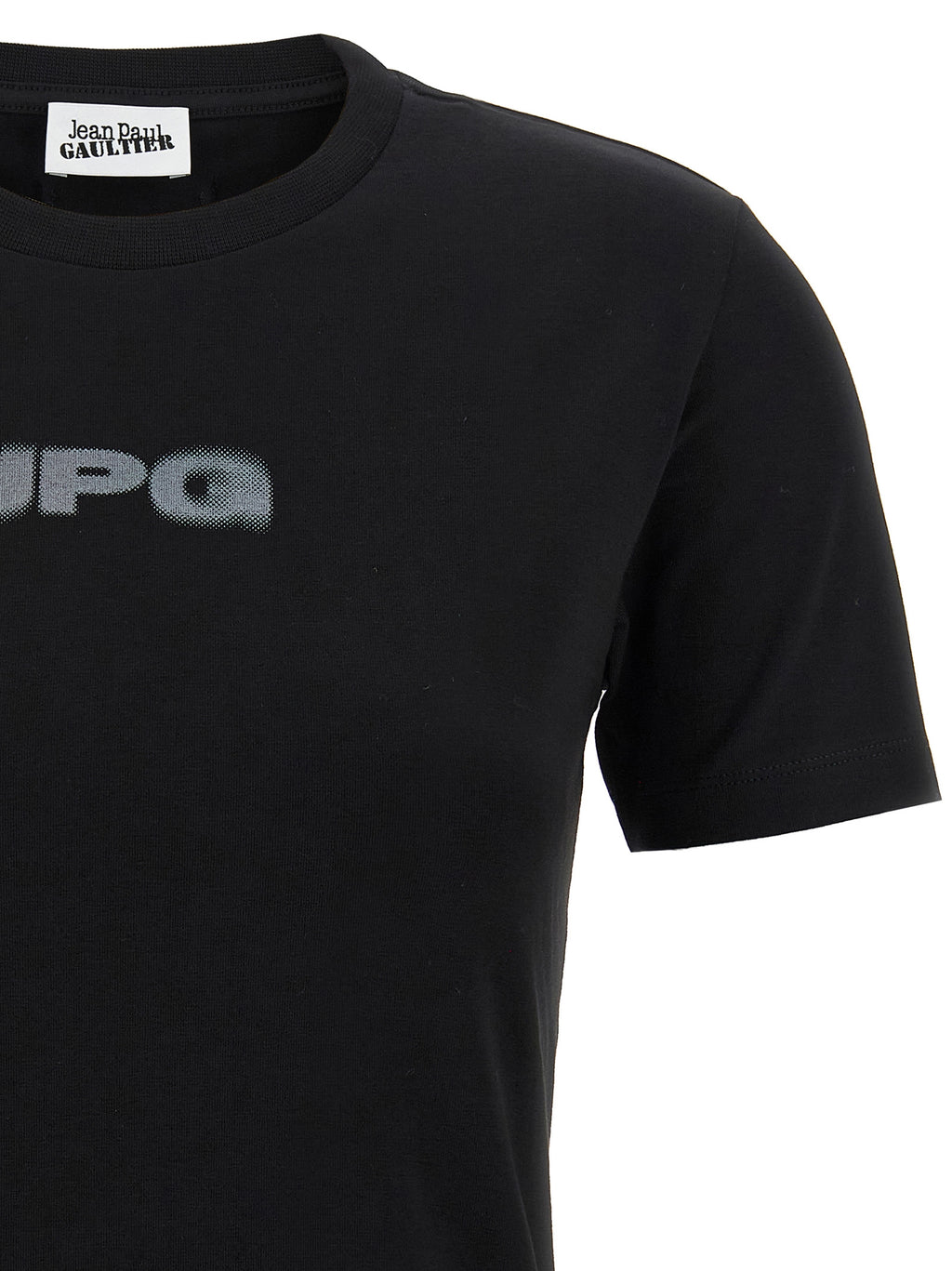 Black Cotton T-Shirt