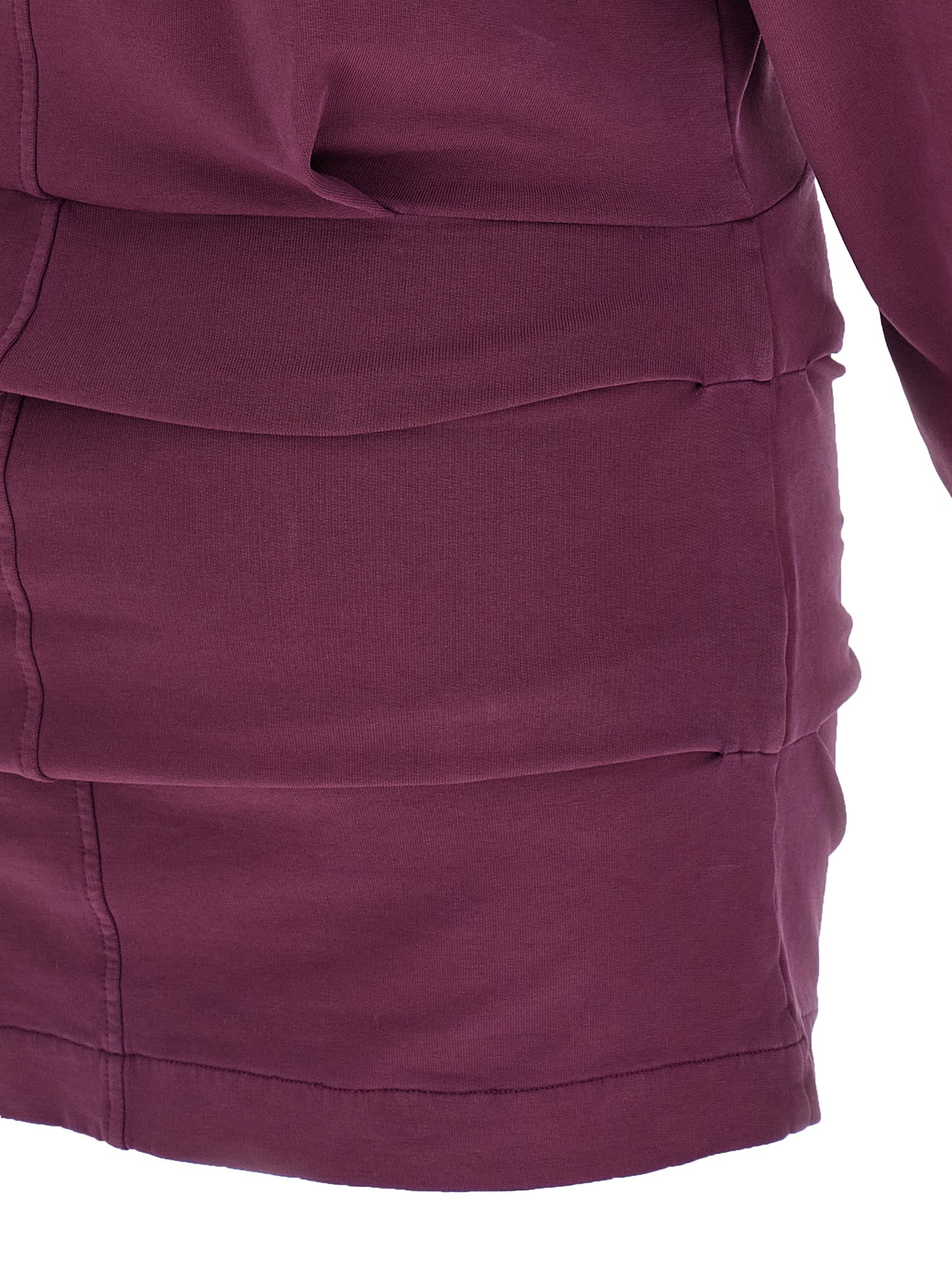 Bordeaux Cotton Short Dress