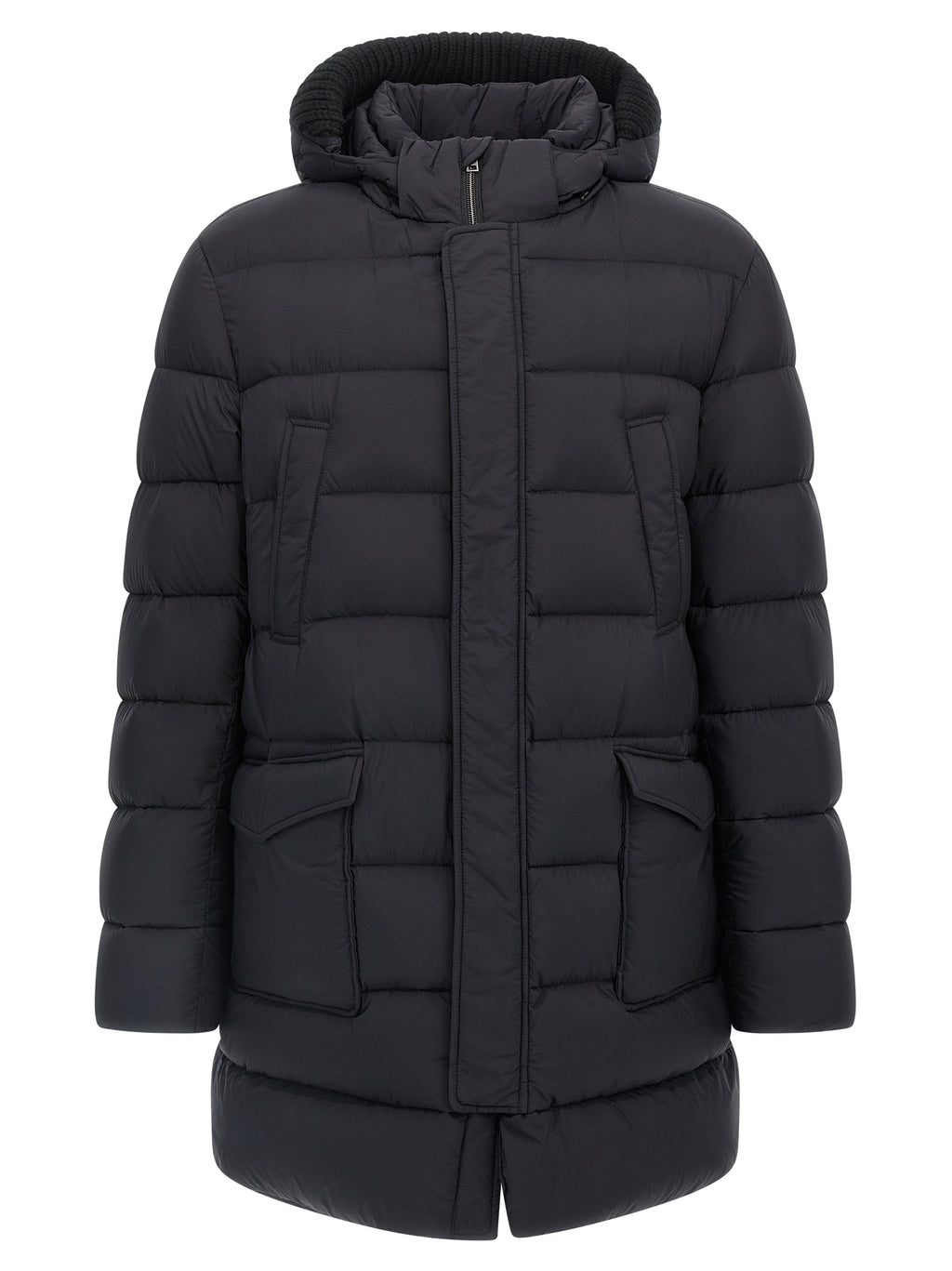Black Polyamide Coat