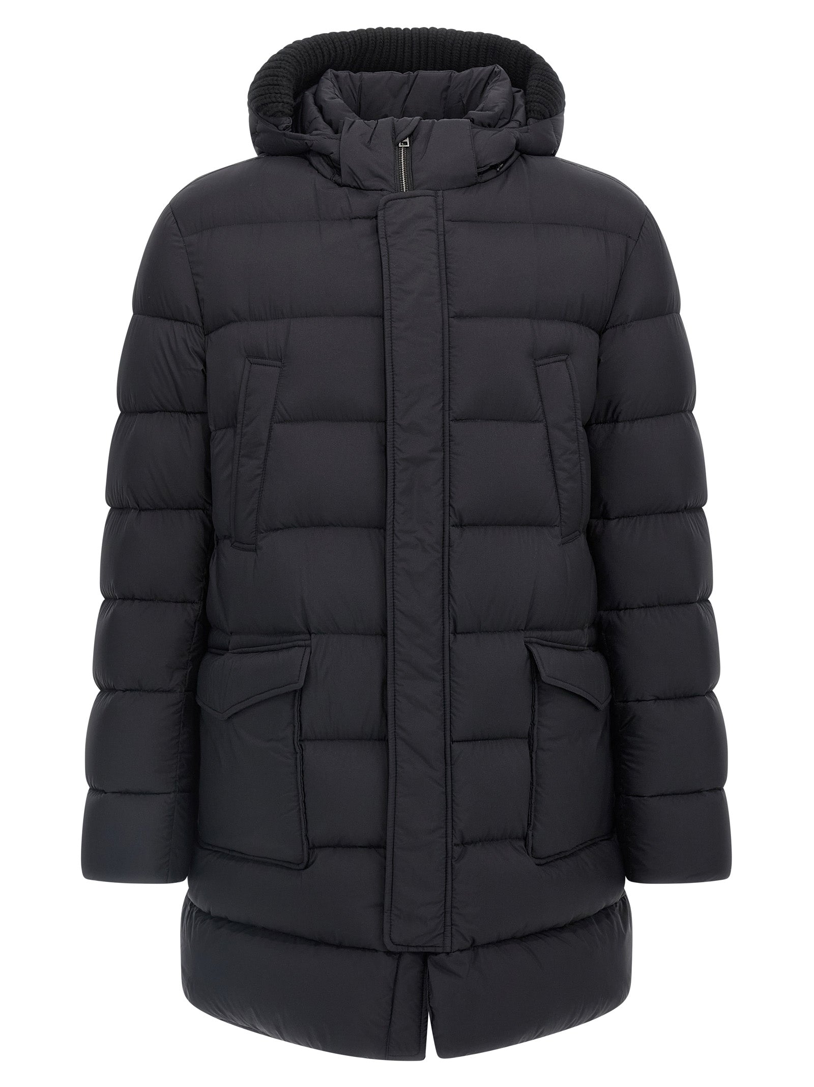 Black Polyamide Coat