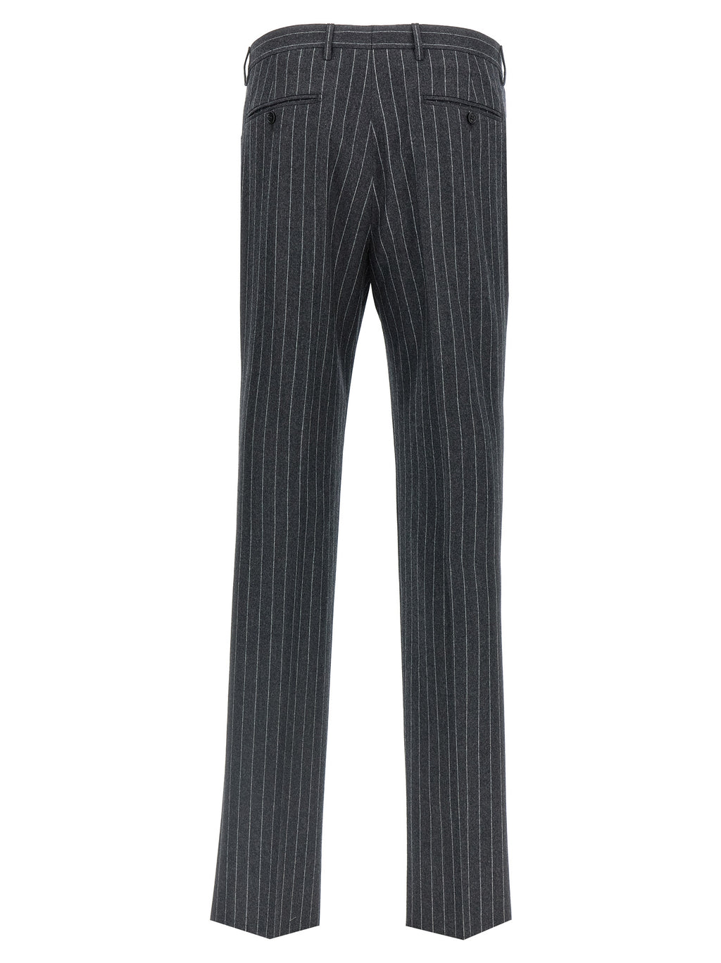Gray Virgin Wool Two-Piece Suit