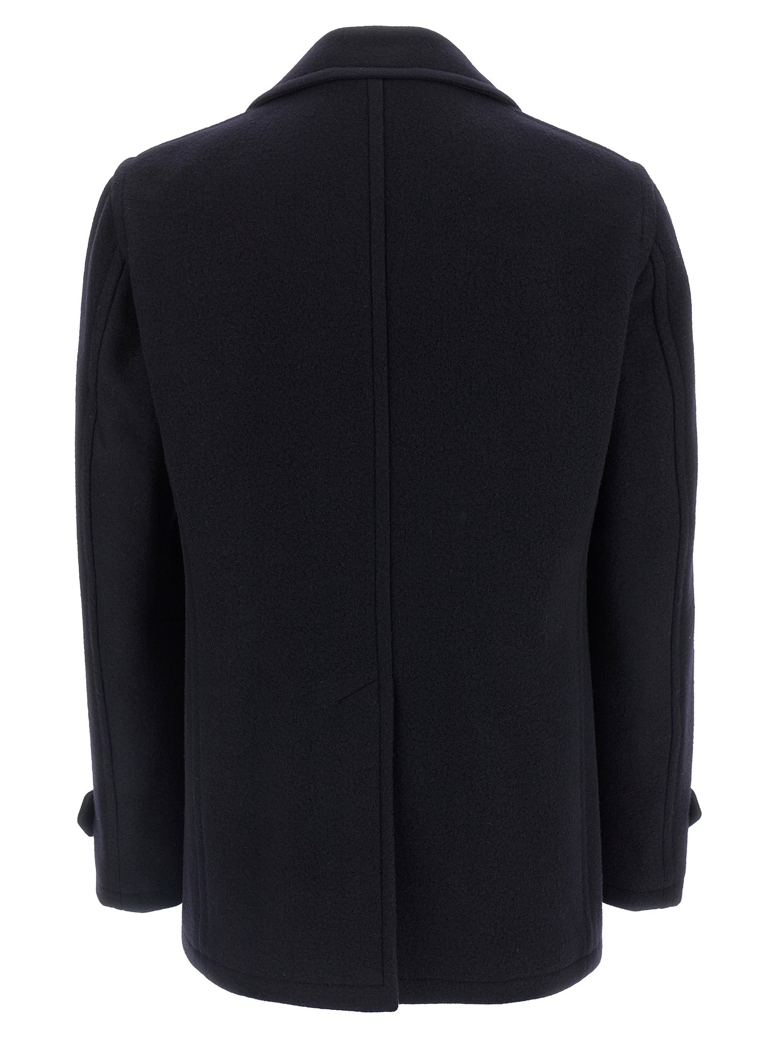 Blue Wool Coat