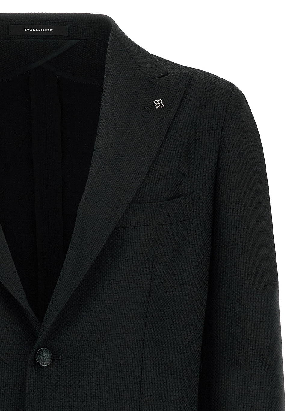 Black Virgin Wool Blazer