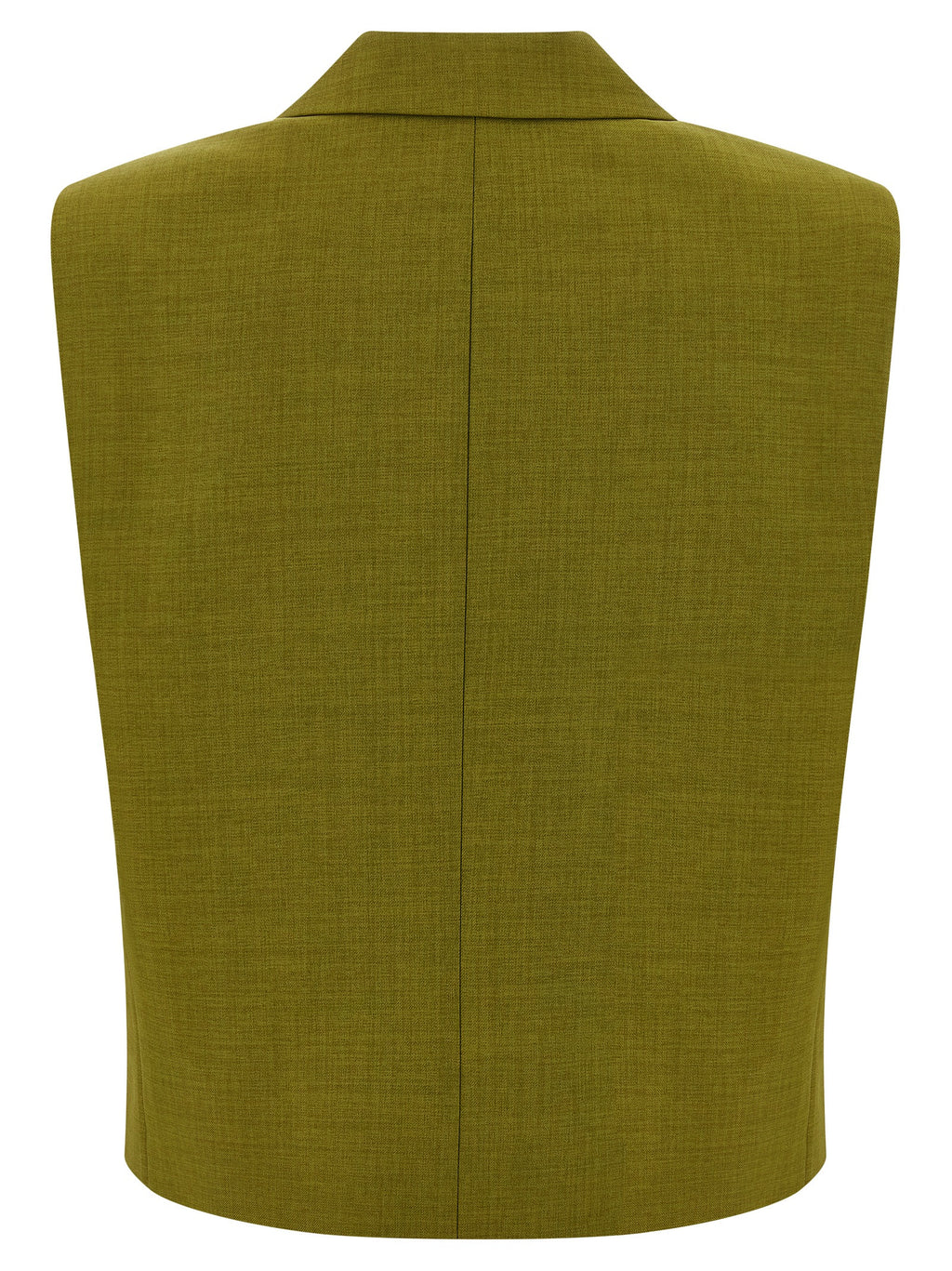 Bicolor Polyester Sleeveless Jacket